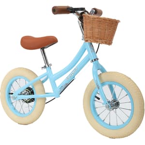 Bicicleta copii fara pedale MYRIA MY7208BL Bicishop, 12", albastru
