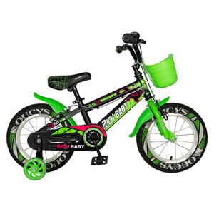 Bicicleta copii RICH R16WTB, 16", verde
