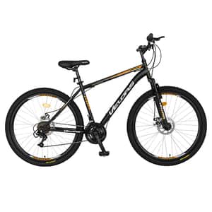 Bicicleta de munte VELORS V2709A, 27.5", cadru otel, negru-portocaliu