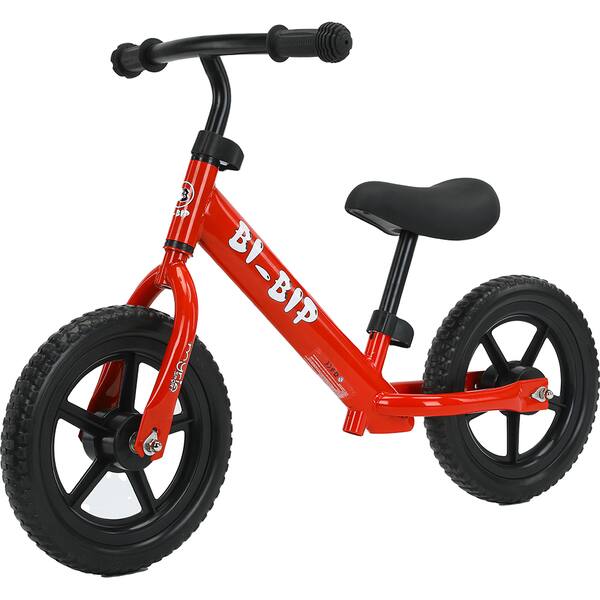 Bicicleta copii fara pedale MYRIA MY7207 Bi-Bip, 12", rosu