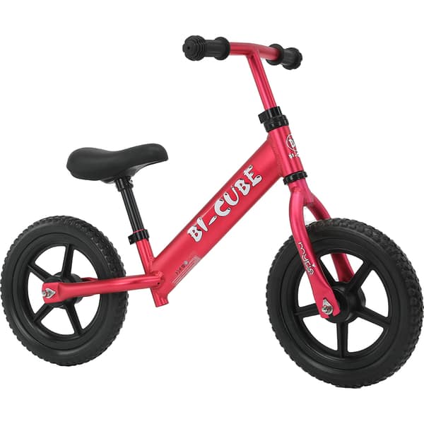Bicicleta copii fara pedale MYRIA MY7209 Bi-Cube, 12", roz