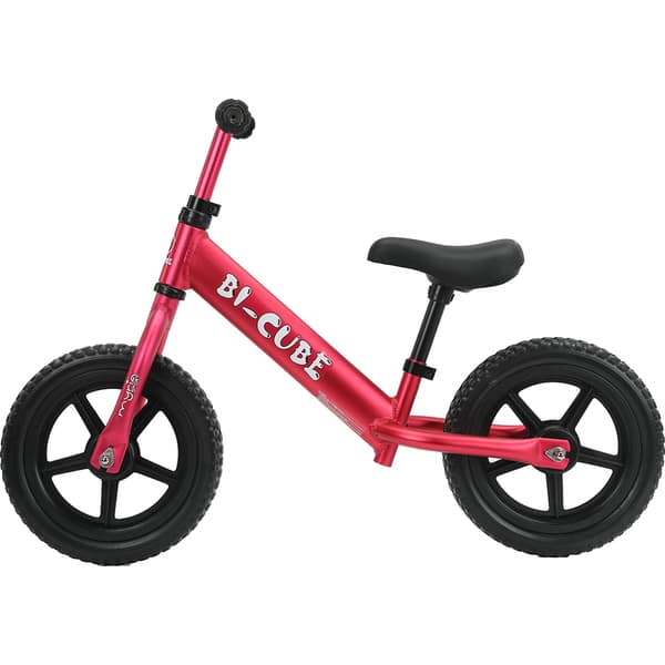 Bicicleta copii fara pedale MYRIA MY7209 Bi-Cube, 12", roz