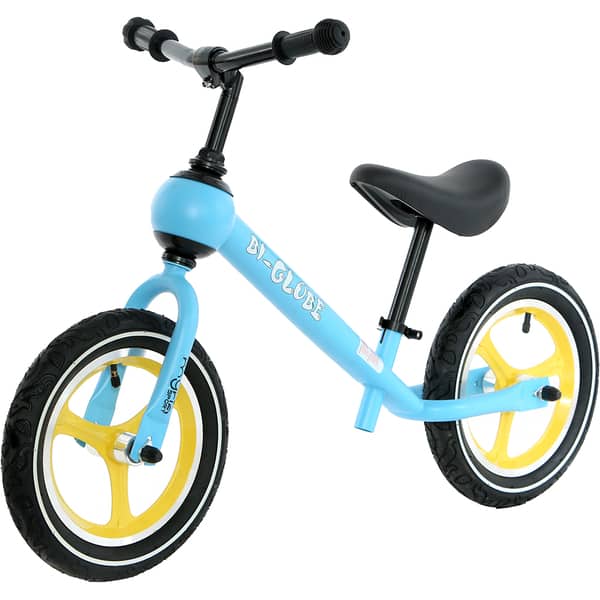Bicicleta copii fara pedale MYRIA MY7211 Bi-Globe, roata 12", albastru