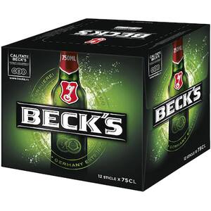 Bere blonda Beck's bax 0.75 x 12 sticle
