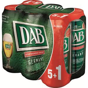 Bere blonda Dab Export bax 0.5L x 6 doze