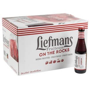 Bere cu arome Liefmans Fruitesse bax 0.25L x 24 sticle