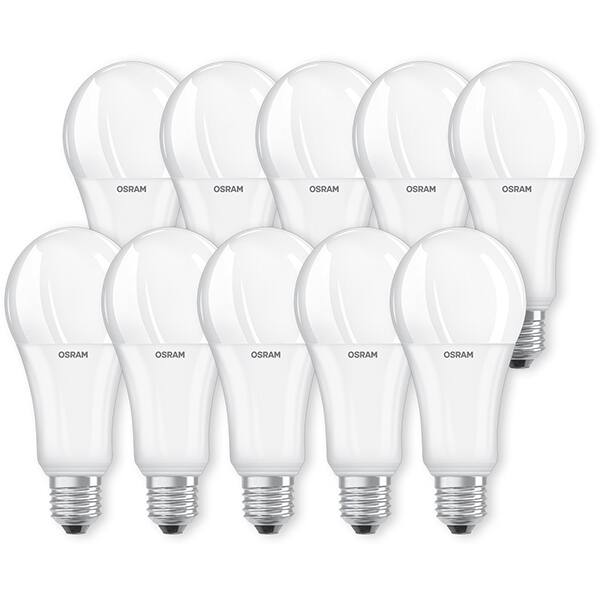 Set 10 Becuri Led Osram A100 13w E27 4000k