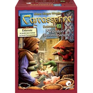 Joc de societate CARCASSONNE Negustori si constructori (extensia 2), 7 ani+, 2-6 jucatori