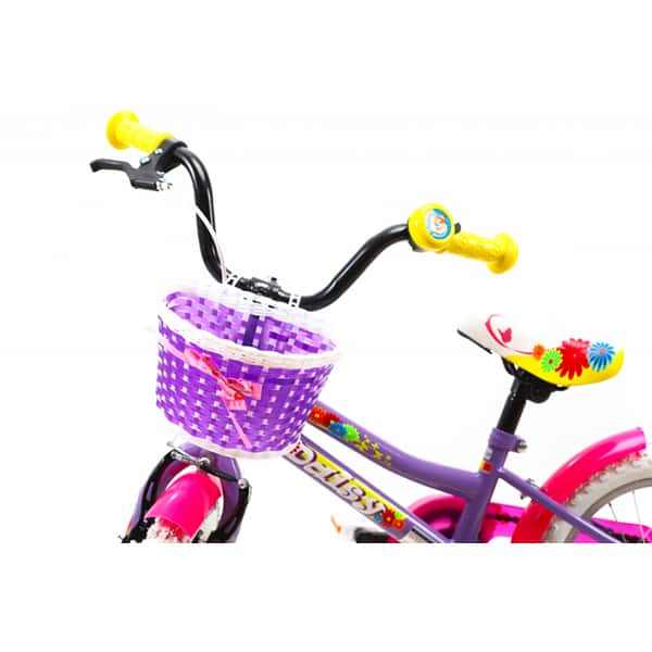Bicicleta copii DHS 1402, 14", violet