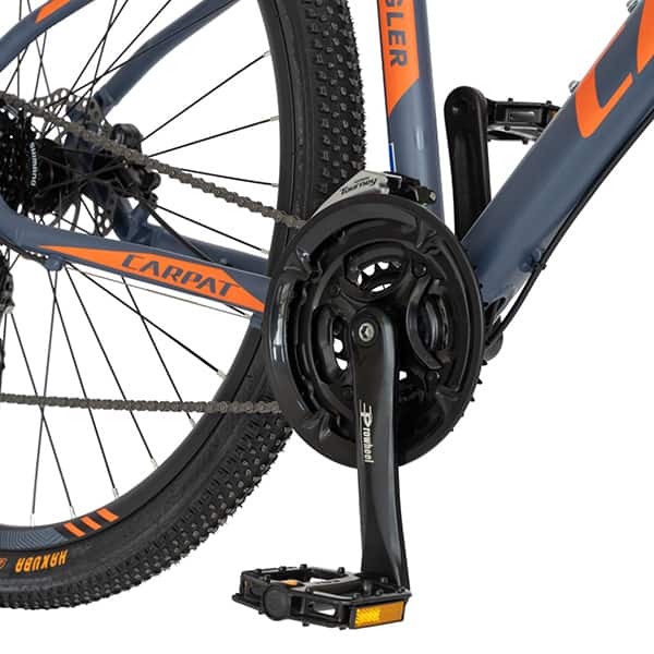 Bicicleta MTB CARPAT C2759AH, 27.5", aluminiu, gri-portocaliu