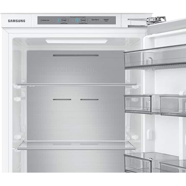Combina frigorifica incorporabila SAMSUNG BRB26713DWW/EF, No Frost, 264 l, H 177.5 cm, Clasa D, Twin Cooling, alb