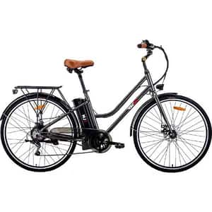 Bicicleta asistata electric MYRIA City Traveller MJ1, roata 29", motor 250W, viteza max 24.9 Km/h, negru