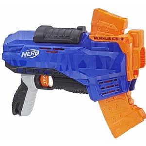 Blaster NERF N-Strike Elite Rukkus ICS 8 E2654, 8 ani+, multicolor