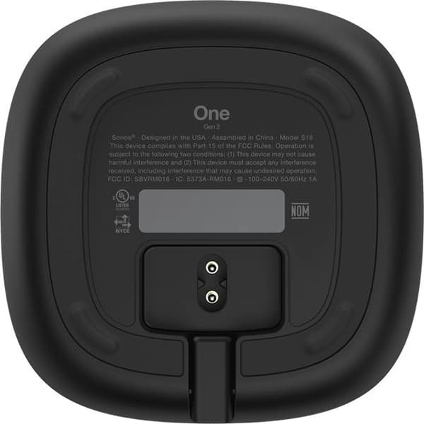 Boxa SONOS One (Gen2), AirPlay, Wi-Fi, negru