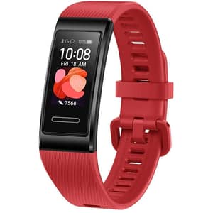 Bratara fitness HUAWEI Band 4 Pro, Android/iOS, silicon, Cinnabar Red