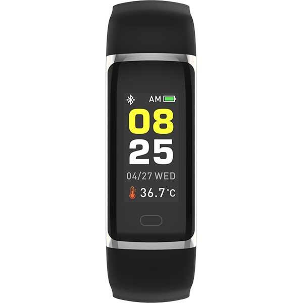 Bratara fitness MYRIA MY9524BK, Android/iOS, negru