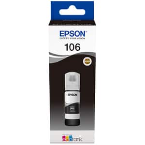 Cerneala originala EPSON 106 EcoTank Photo C13T00R140, negru