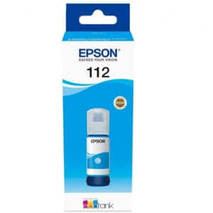 Cerneala originala EPSON 112 EcoTank C13T06C24A, cyan