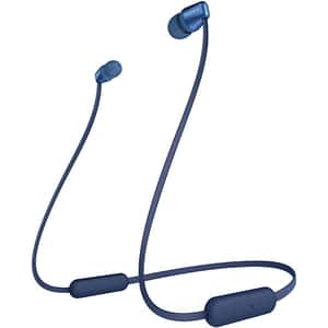 Casti SONY WIC310, Bluetooth, In-Ear, Microfon, albastru