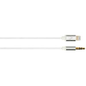 Cablu audio Jack 3.5mm - Lightning AVINITY 127055, 1m, alb