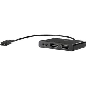 Hub USB Type-C HP 1BG94AA, USB 3.0, HDMI, negru