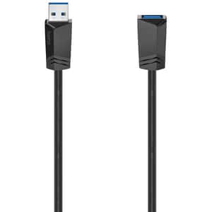 Cablu extensie USB 3.0 HAMA 200628, 1.5m, negru