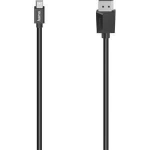 Cablu Mini-DisplayPort HAMA 200710, 1,5m, negru