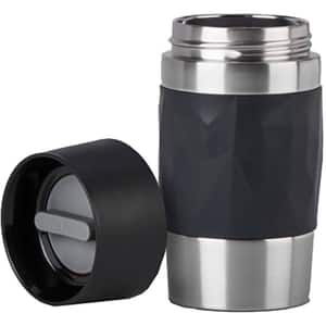 Cana calatorie TEFAL Compact Mug N2160110, 0.3l, plastic, negru