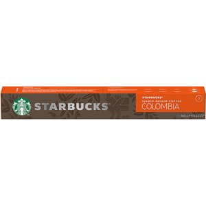 Capsule cafea STARBUCKS Single-Origin Colombia, compatibile Nespresso, 10 capsule, 57g