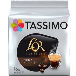 Capsule cafea L'OR Tassimo Espresso Forza, 16 capsule, 96g