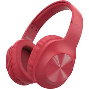Casti HAMA Calypso, 184060, Bluetooth, Over-Ear, Microfon, rosu