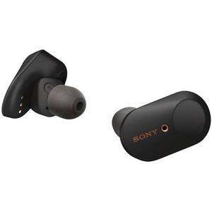 Casti SONY WF-1000XM3, True Wireless, Bluetooth, NFC, In-Ear, Microfon, Noise Cancelling, negru