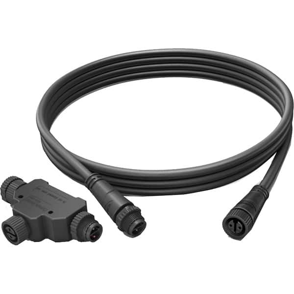 Extensie cablu de exterior PHILIPS, 2.5m, negru