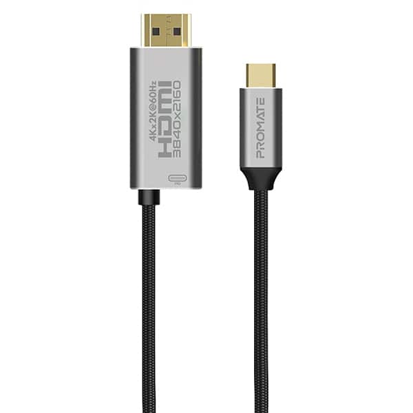 Adaptor HDMI - USB-C PROMATE DP60, 1.8m, negru