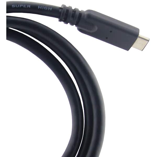 Cablu USB 3.2 Type C Gen 2 MYRIA MY8744, 1m, negru
