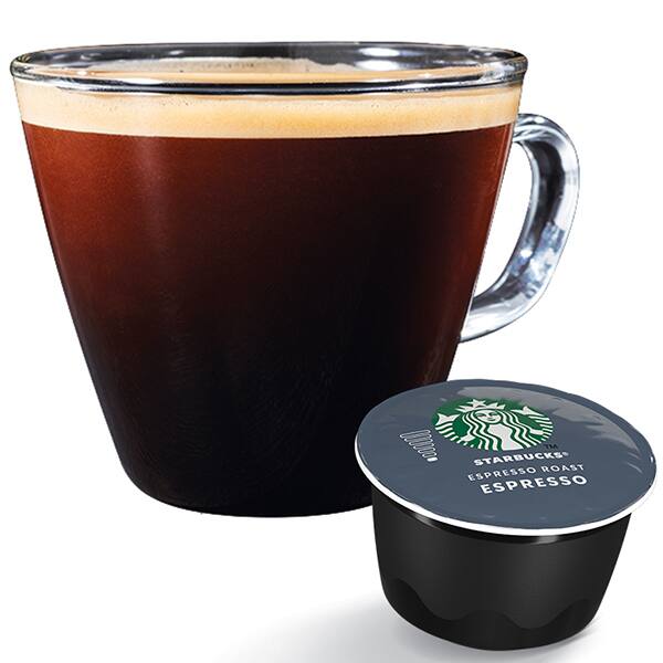 Capsule cafea STARBUCKS Espresso Roast compatibilitate cu Nescafe Dolce Gusto 12451730, 12 capsule, 66g