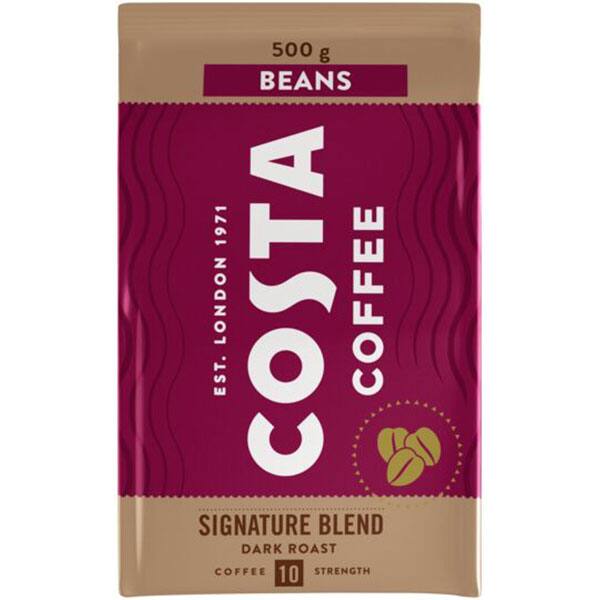 Cafea boabe COSTA COFFEE Signature Blend Dark 30183, 500g