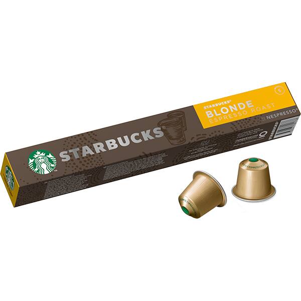Capsule cafea STARBUCKS Blonde Espresso Roast compatibilitate cu Nespresso 6200799, 10 capsule, 53g