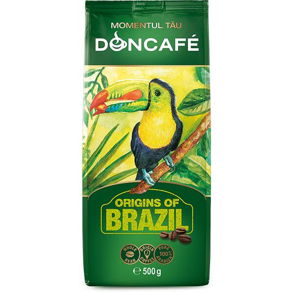 Cafea boabe DONCAFE Brazilia, 500g