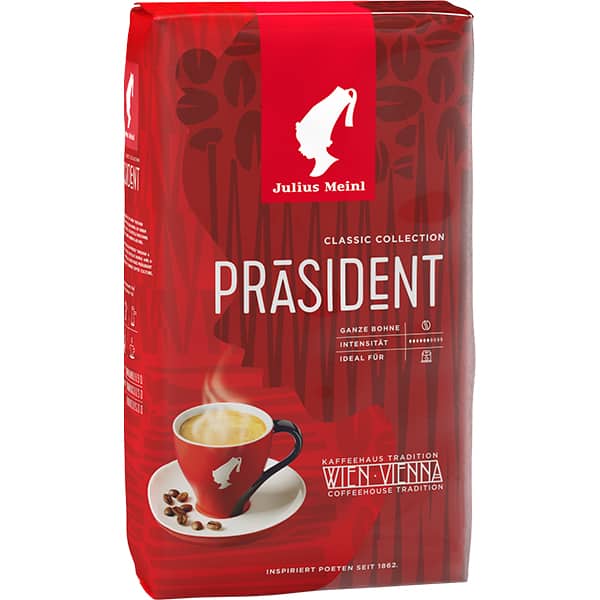 Cafea boabe JULIUS MEINL Classic Collection Prasident 89933, 1000g