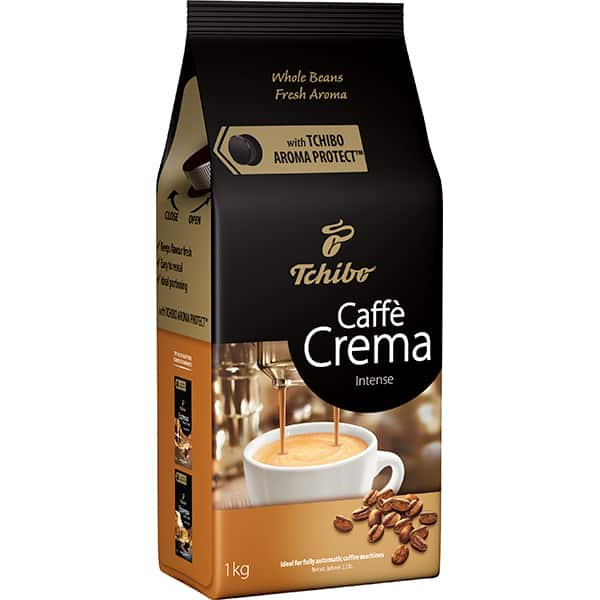 Cafea boabe TCHIBO Caffe Crema Intense 500825, 1000g