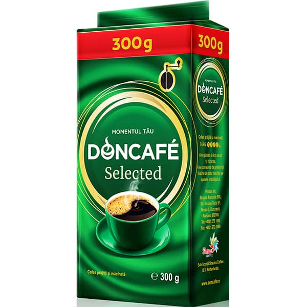 Cafea macinata DONCAFE Selected 303711, 300g