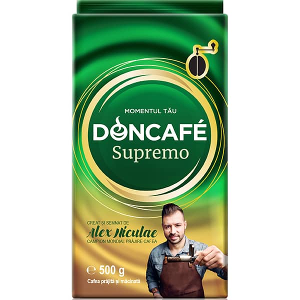 Cafea macinata DONCAFE Supremo 304939, 500g