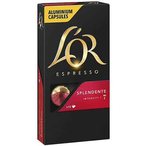 Capsule cafea L'OR Espresso Splendente, 10 capsule, 52g