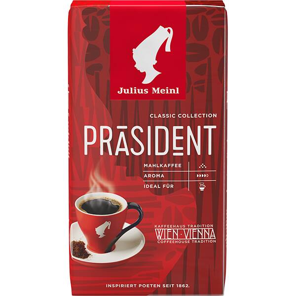 Cafea macinata JULIUS MEINL Prasident, 500g