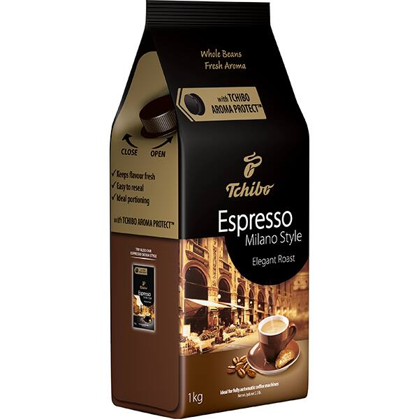 Cafea boabe Tchibo Espresso Milano Style 456709, 1000g