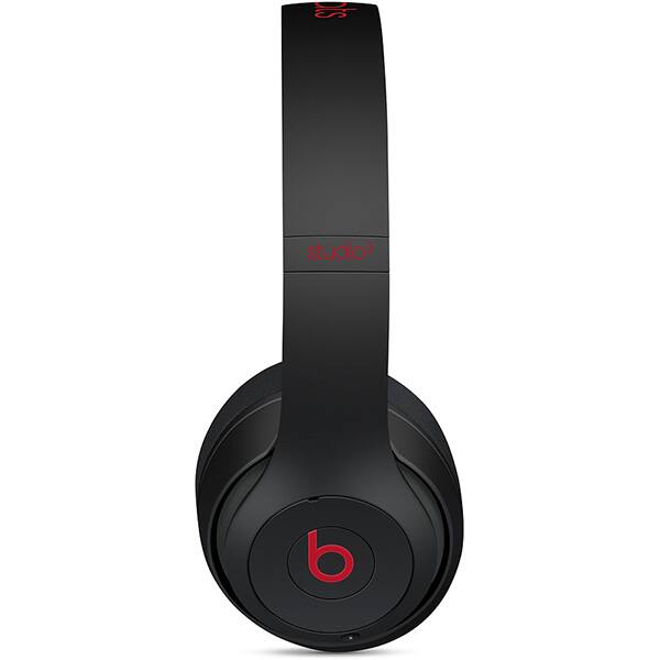 Casti BEATS Studio3 Decade Collection MX422ZM/A, Bluetooth, Over-Ear, Microfon, Noise Cancelling, Defiant Black-Red