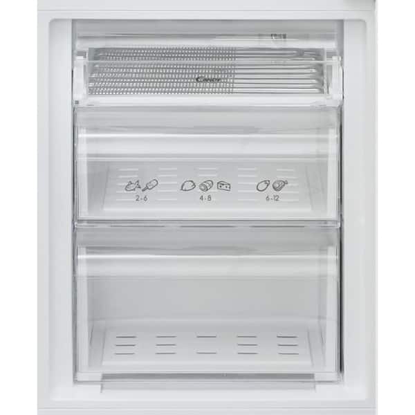 Combina frigorifica incorporabila Candy BCBS 172T/N, 248 l, H 177 cm, Clasa F, alb
