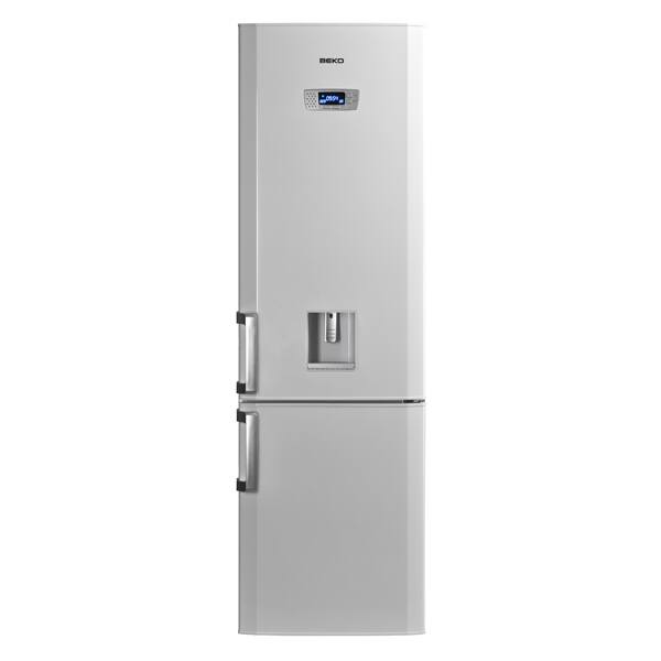 Combina Frigorifica Beko Dbk386wdr 325 L H 201 Cm Clasa A Dozator Apa Alb