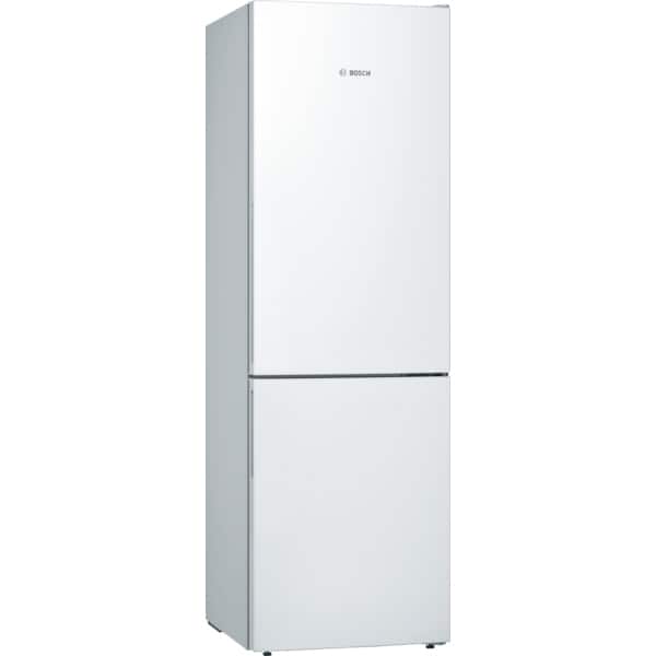 Combina frigorifica BOSCH KGE36AWCA, Low Frost, 308 l, H 186 cm, Clasa C, alb